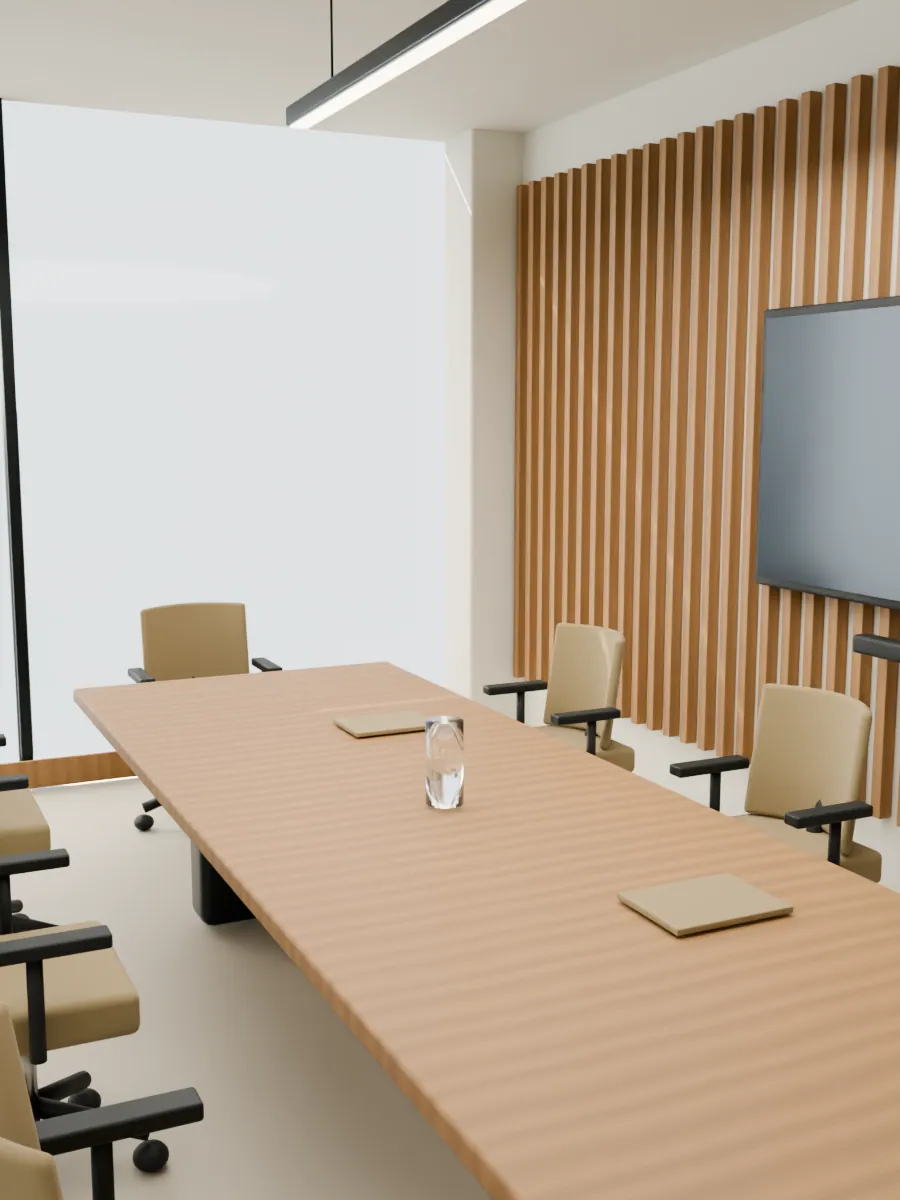 Sala de reuniones de la oficina de ejemplo